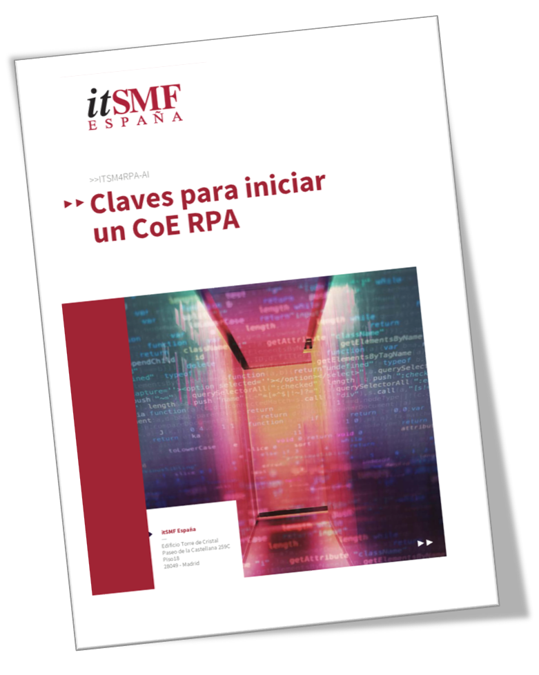 Nuevo Whitepaper de itSMF España: Claves para iniciar un CoE RPA