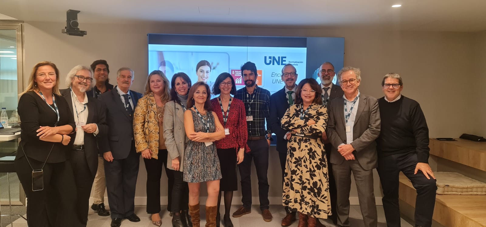 Miembros del Service Management Institute SMI en el Evento UNE-SMI de Nacimiento de la Nueva Era de Excelencia en el Servicio 